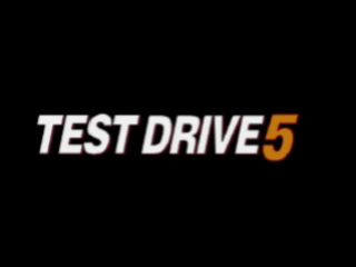 Test Drive 5 title screen for Playstation